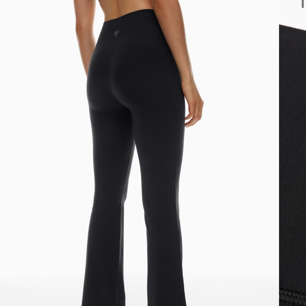 Aritzia TNA flare high rise pants